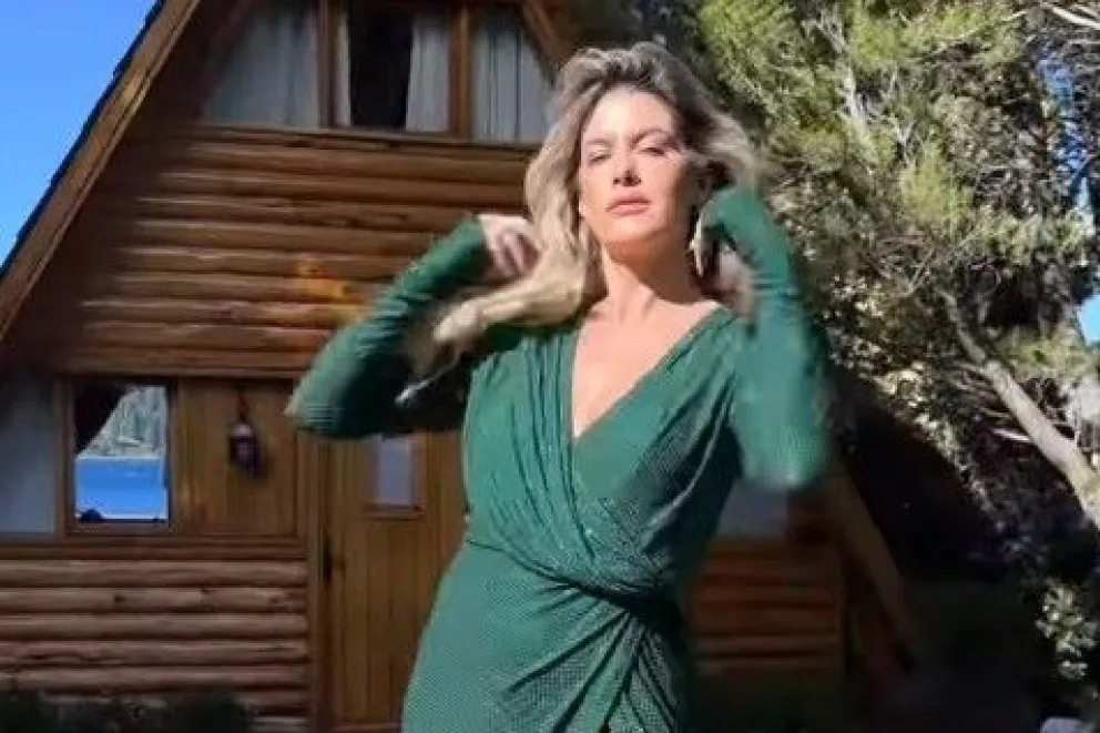 Reconocida modelo visitó y elogió a Bariloche