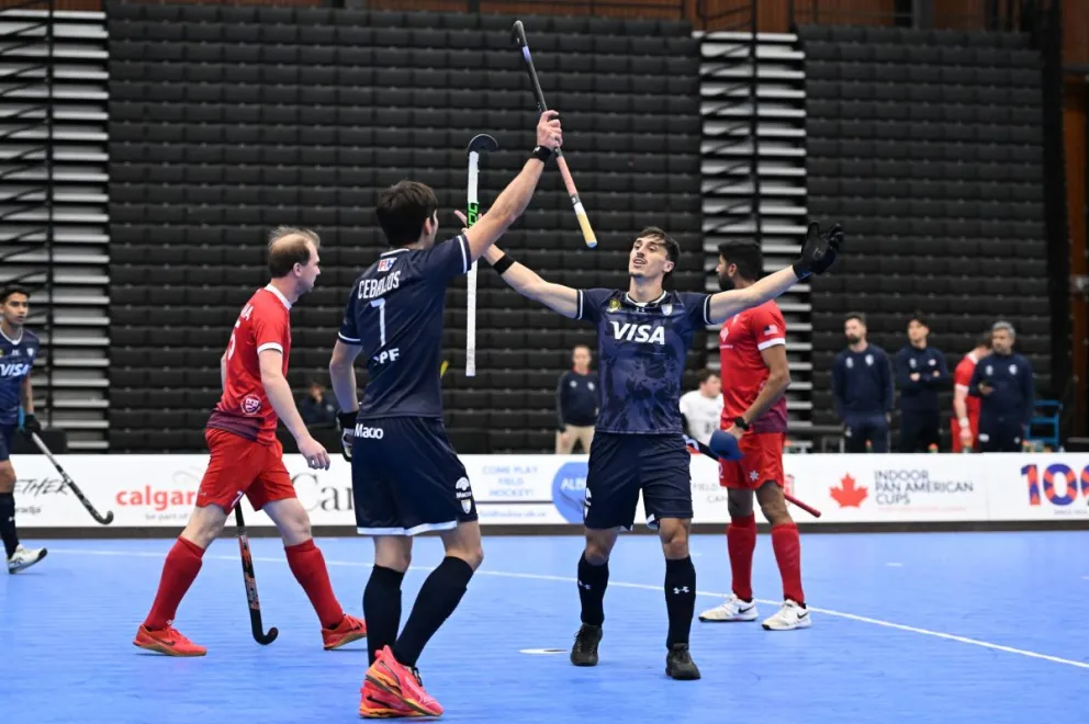 “Estamos muy contentos, disfrutando el torneo un montón”