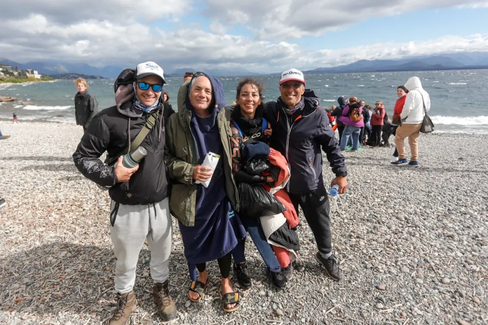Cinco lagos en cinco días: un desafío cumplido y el objetivo de concientizar  