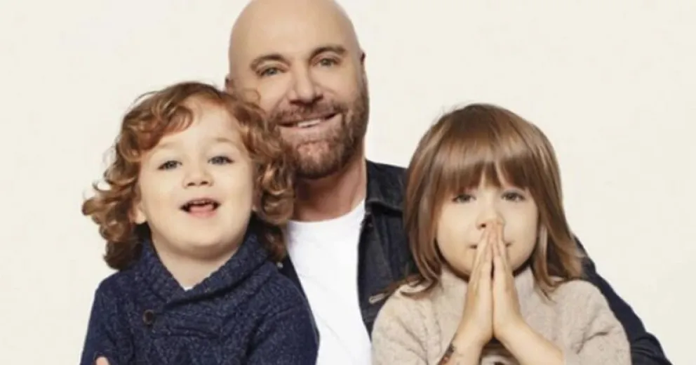 Cuál es la rutina que lleva adelante todos los días Germán Martitegui con sus pequeños hijos