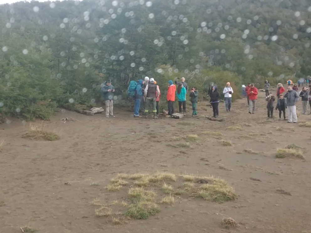 Evacuaron a un hombre del refugio Ilón por problemas cardíacos  
