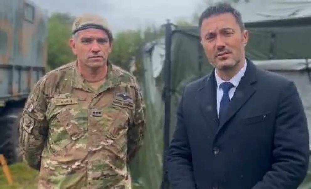 El ministro de Defensa recorrió los territorios recuperados por el Ejército Nacional 