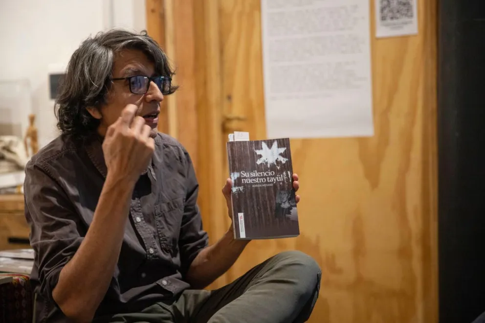 Adrián Moyano presentó su sexto libro 