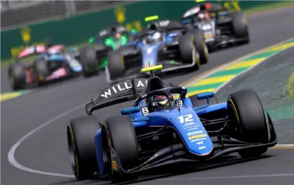 Franco Colapinto tuvo  una gran carrera en Australia  pero fue descalificado