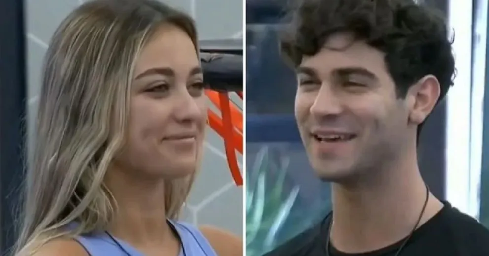 La romántica declaración de Nicolás a Florencia de Gran Hermano con una canción
