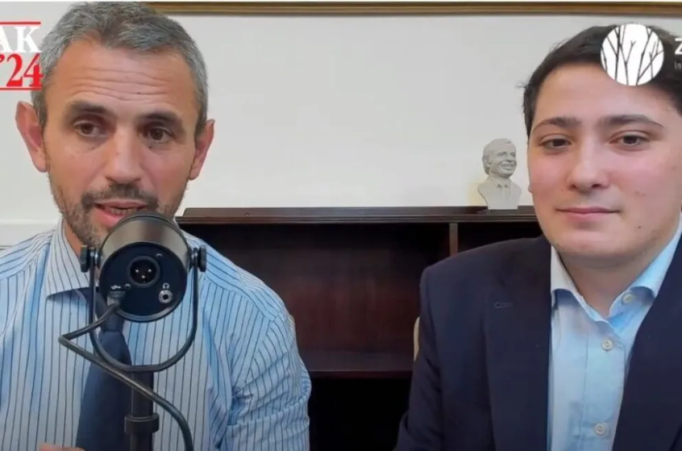 Martín Menem lleva a cabo su propio sorteo de sueldo al estilo de Milei