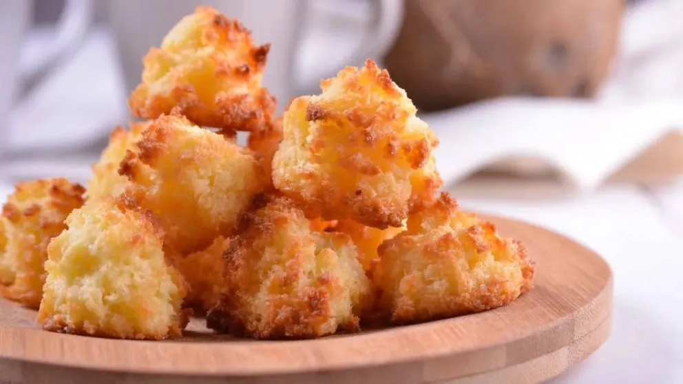 Deliciosos coquitos sin tacc, la opción perfecta para el mate ¡en sólo 5 pasos!