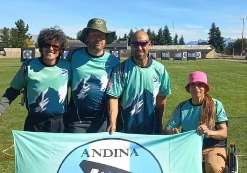 El tiro con arco barilochense se lució en Esquel