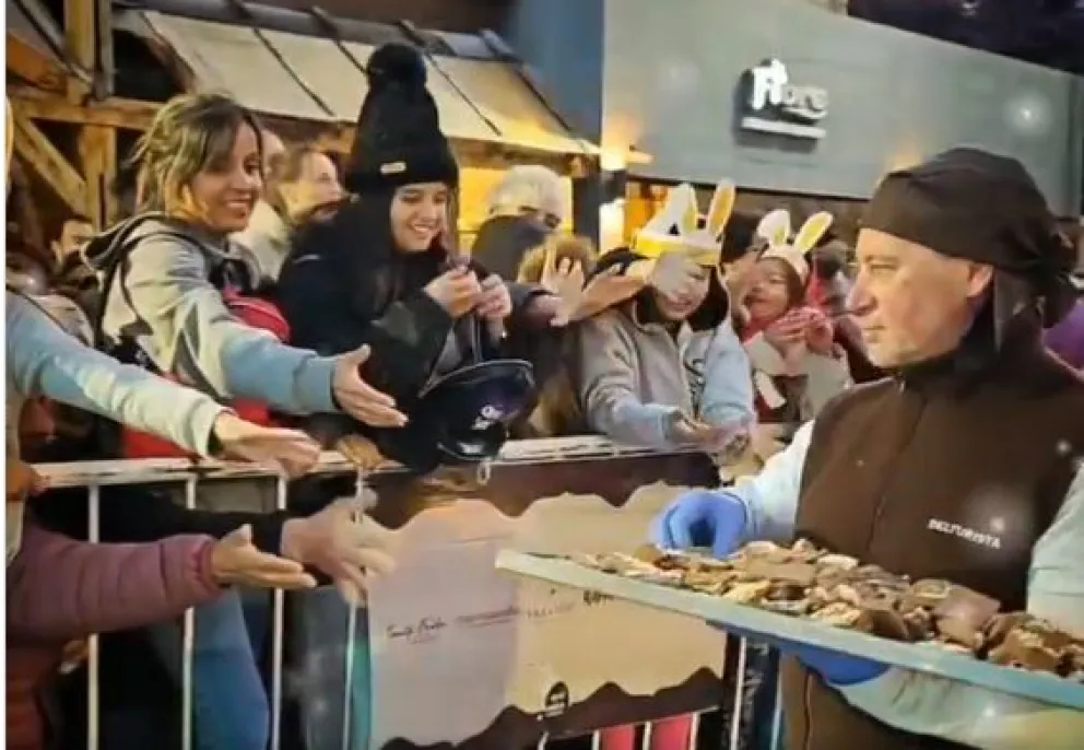 El gobernador de la provincia felicitó a todos los que forman parte de la Fiesta del Chocolate 