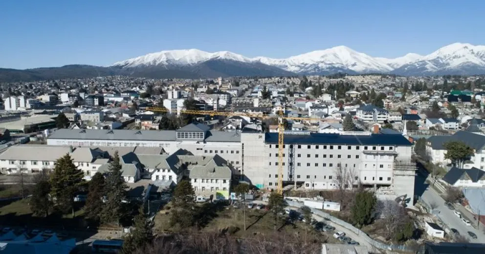 Informaron sobre los avances en la obra del hospital de Bariloche