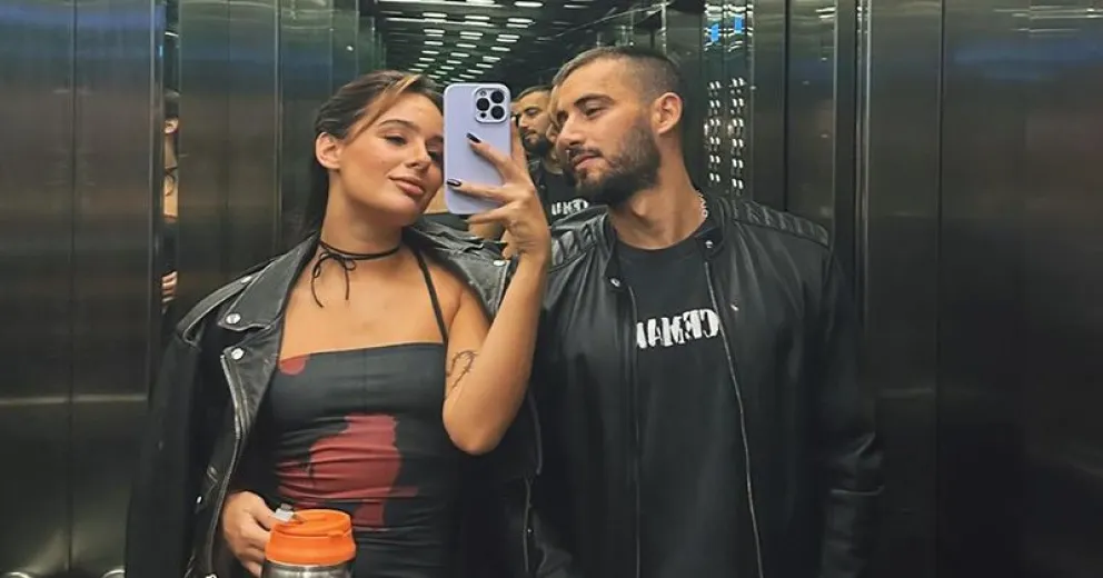 Las fotos del viaje a New York de Nico Occhiato y Flor Jazmín Peña, su novia