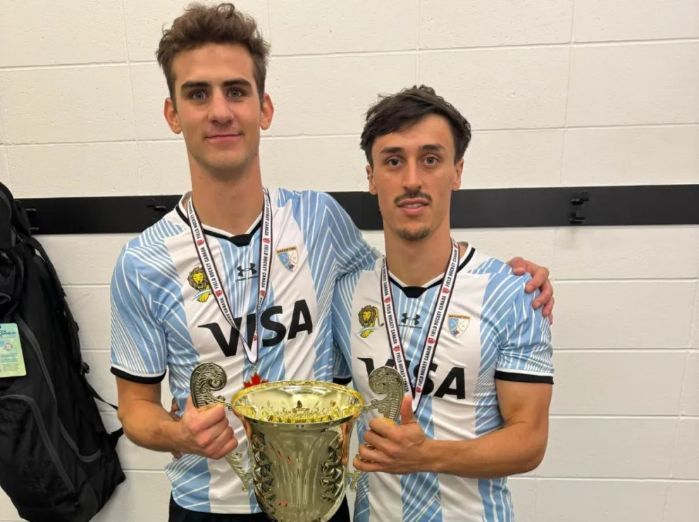 Con una nueva ilusión mundialista, Facundo Navarro y Bruno Mayo parten a la competencia europea