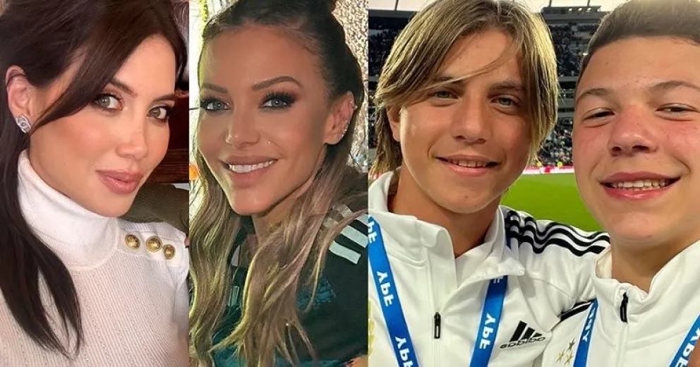 Evangelina Anderson fue tajante con la amistad de su hijo Bastian y el mayor de Wanda Nara