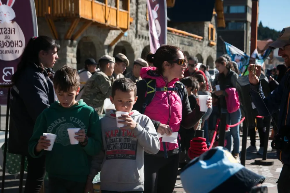 Entre el chocolate caliente, las bicicletas y Malvinas