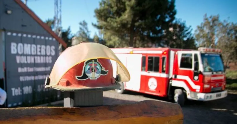 Hace 13 años se creó el destacamento de bomberos voluntarios en el San Francisco IV