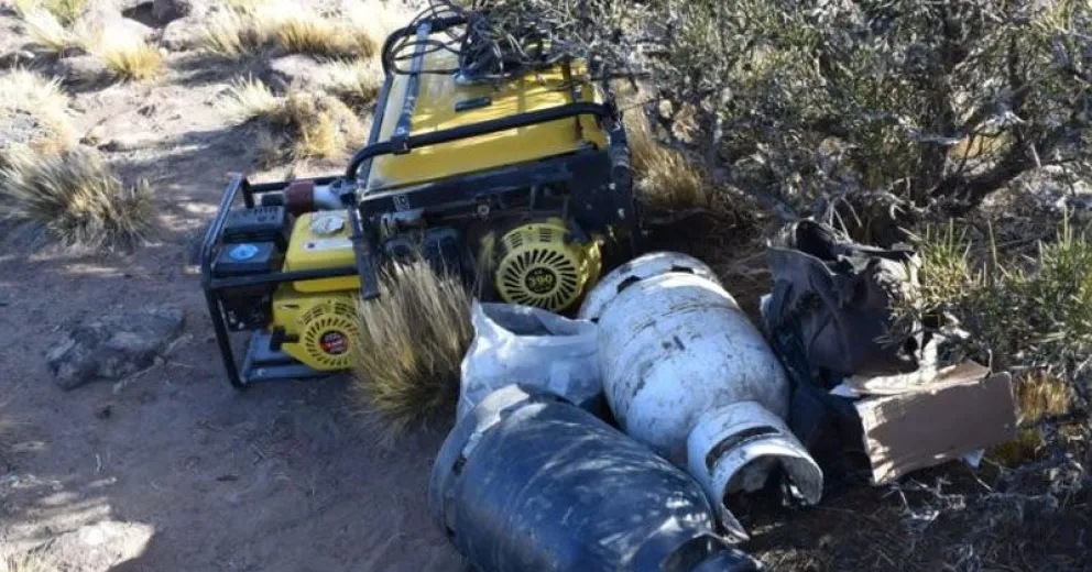 Siguieron una huella por más de 30 kilómetros y lograron dar con los ladrones