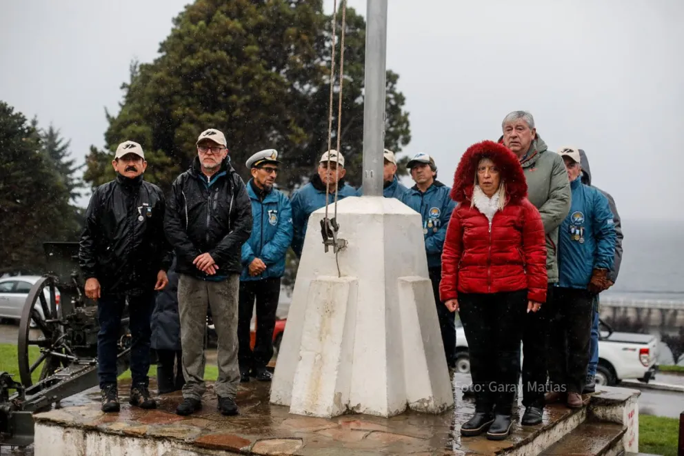 El intendente estuvo junto a los veteranos de guerra