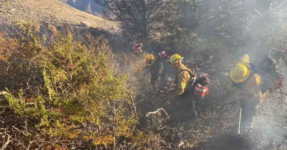 Incendio forestal generó enorme preocupación