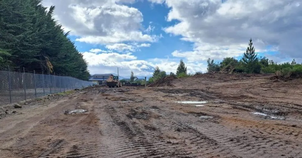 Avanzan los trabajos en calle Prayel