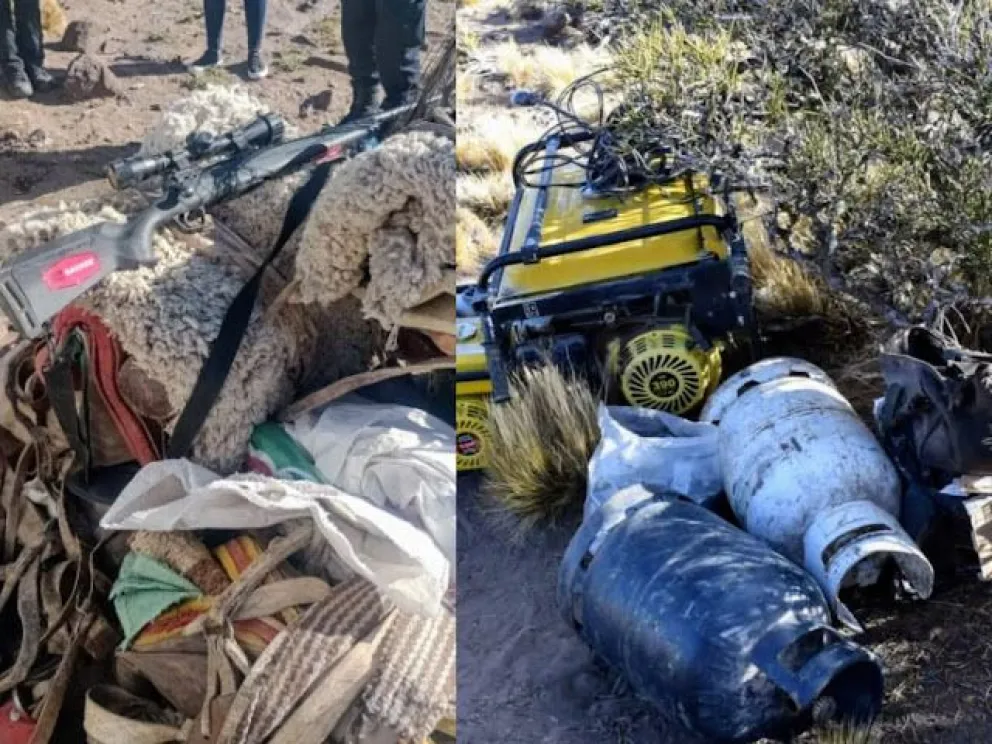 Detuvieron a cinco sujetos y recuperaron elementos robados valuados en 5 millones de pesos