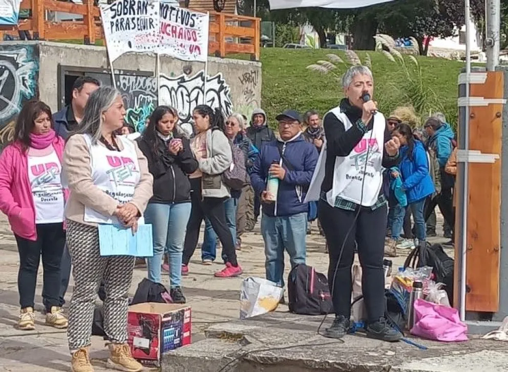 UnTER reportó un 90% de acatamiento en Bariloche al paro convocado por CTERA