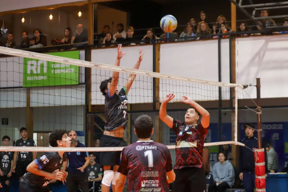 Se juega la cuarta fecha de la Liga de Vóley de Bariloche 