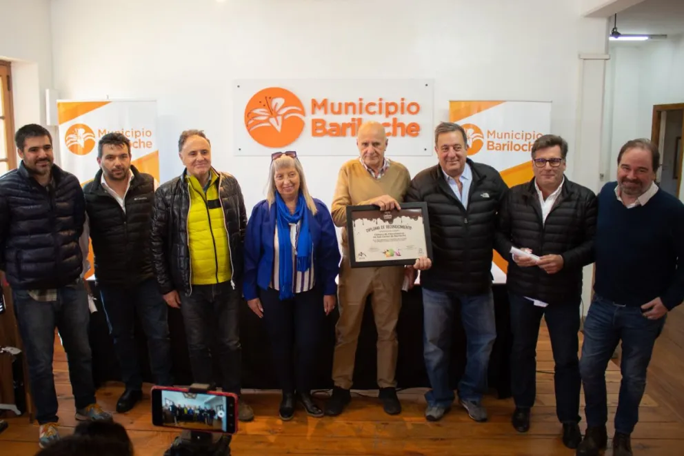 El municipio reconoció a empresas que aportaron a la Fiesta del Chocolate