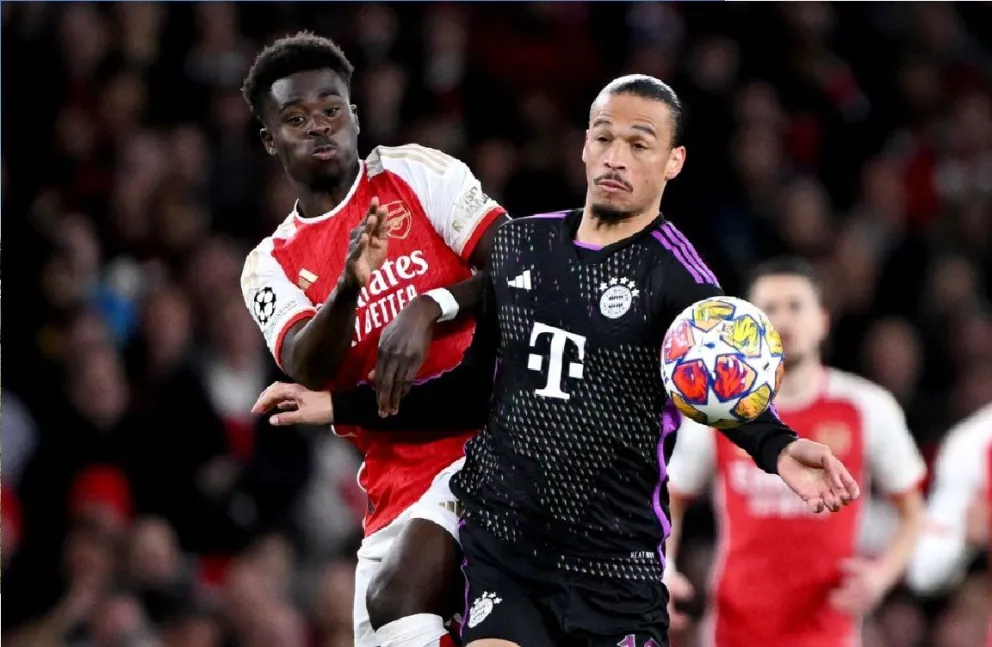 Arsenal y Bayern igualaron en la ida y definen la clasificación en Alemania