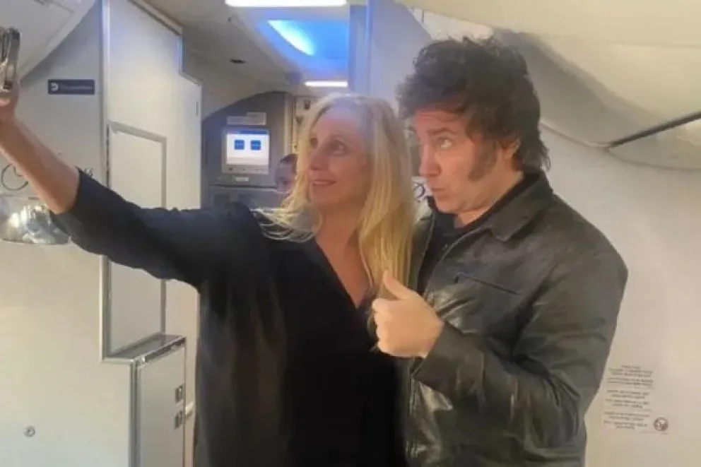 Milei viajó a Miami junto a su hermana para recibir una distinción de la colectividad judía