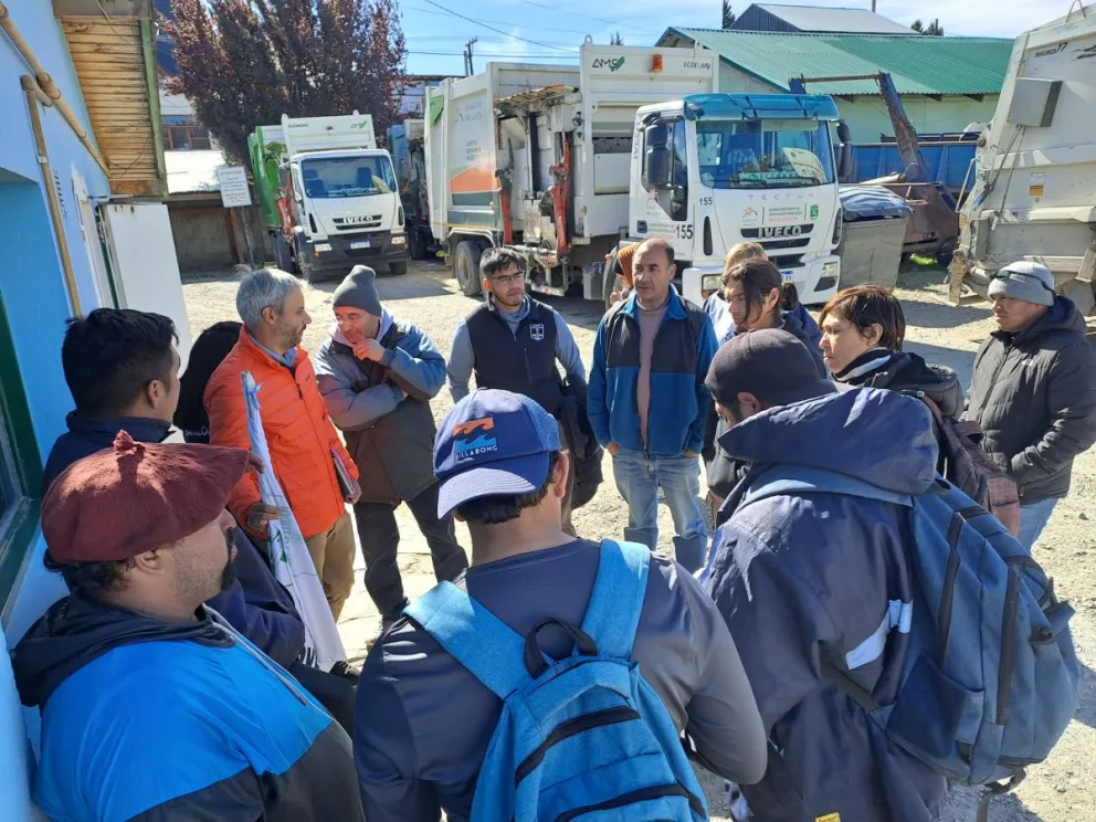 Luego de la reunión, se regulariza la recolección de residuos bajo un cronograma de emergencia