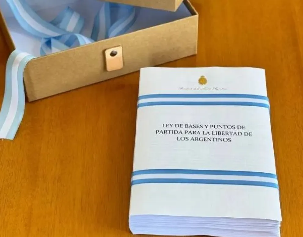 Cuáles son los principales puntos de la nueva Ley Ómnibus que propone el Gobierno 