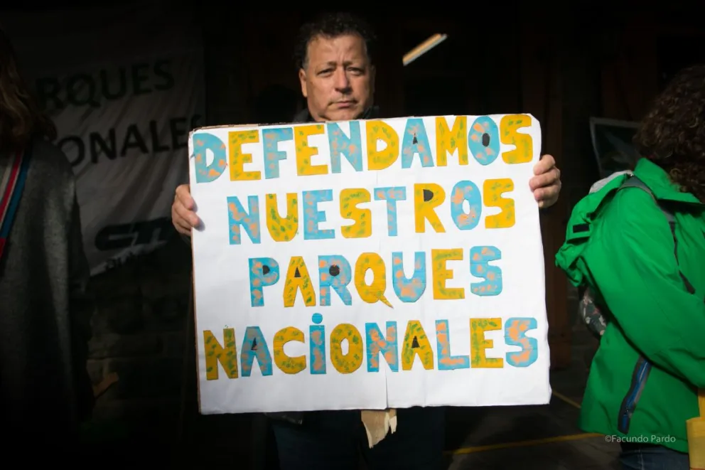 Trabajadores de Parques Nacionales versus la motosierra de Milei