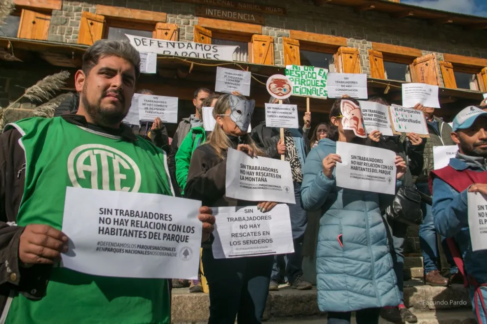 Trabajadores de Parques Nacionales: “Rechazamos que se nos quiera estigmatizar como ñoquis”