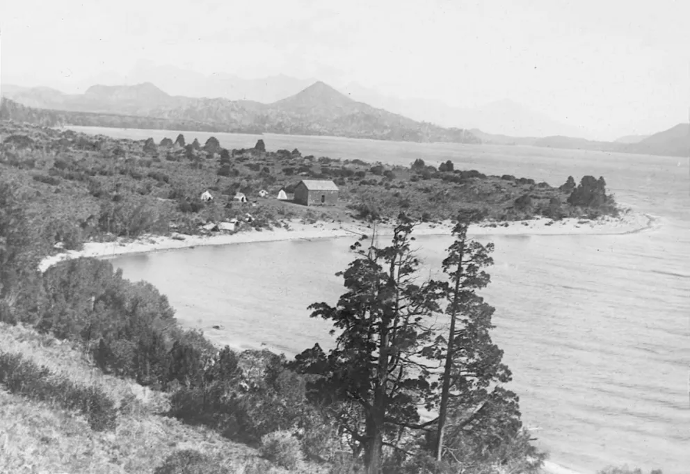 Un muelle florido en península San Pedro, ni pena ni gloria en Puerto Moreno