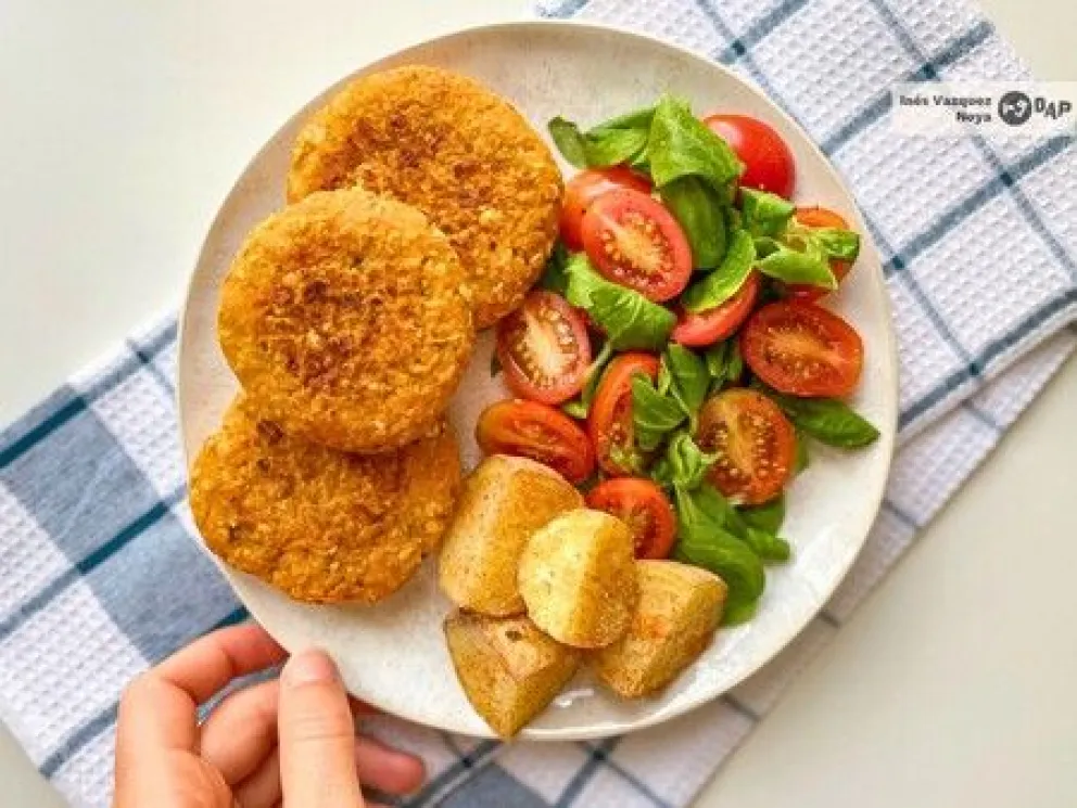 Deliciosas hamburguesas de calabaza y zanahoria