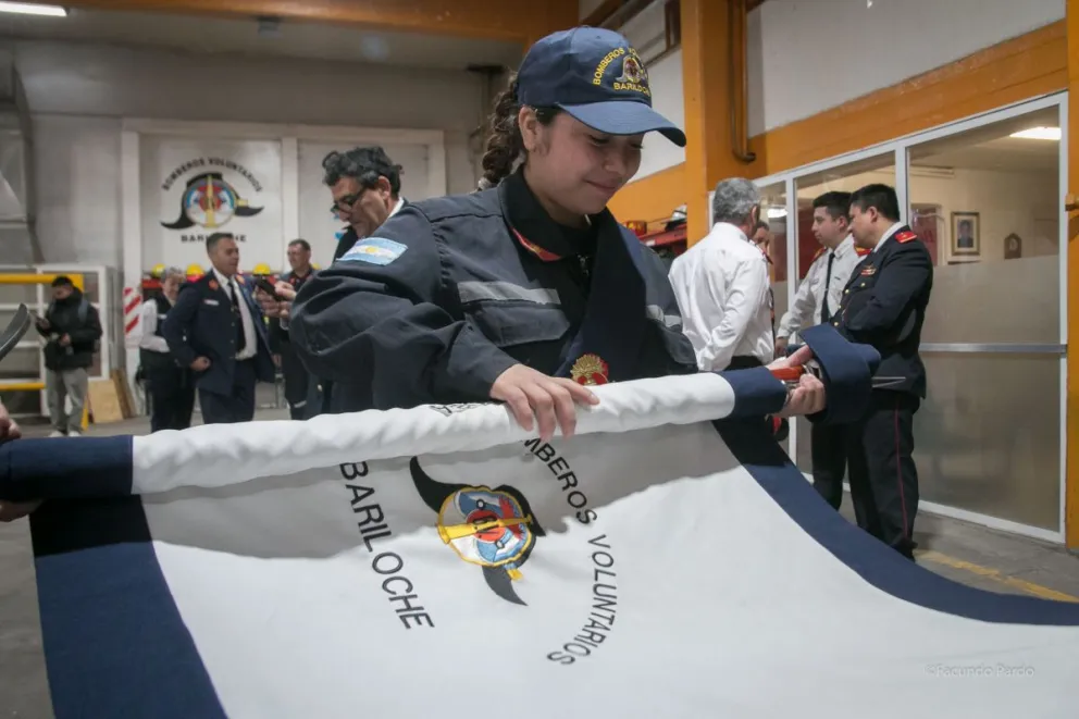 Cambio de lugar para celebrar el Día del Bombero en Bariloche 