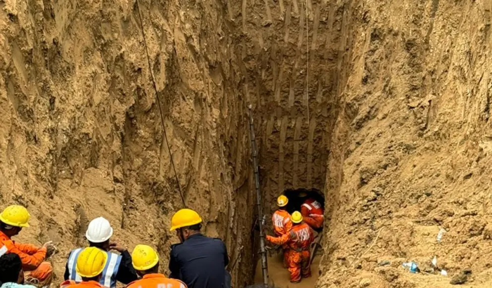 Falleció un niño de 6 años atrapado en un pozo, tras 40 horas de intentos de rescate