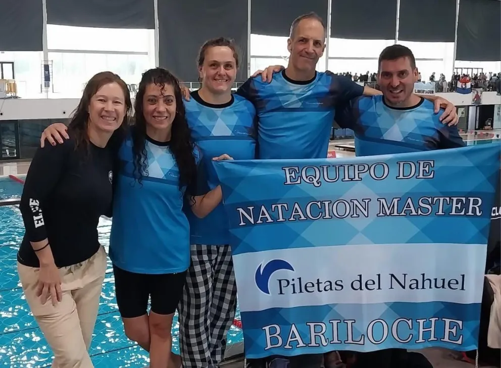 Podios y una gran experiencia en el Campeonato Argentino de Natación Máster