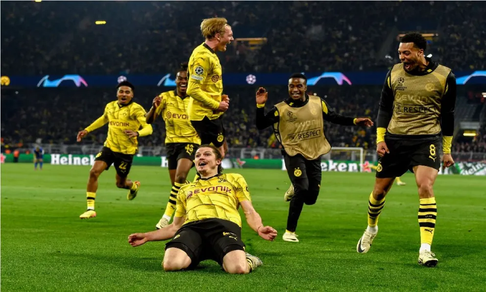 Dortmund dio vuelta la serie y eliminó al Atlético de Madrid de los argentinos