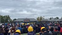 Protesta en el barrio de Caputo por el freno de obras en barrios populares