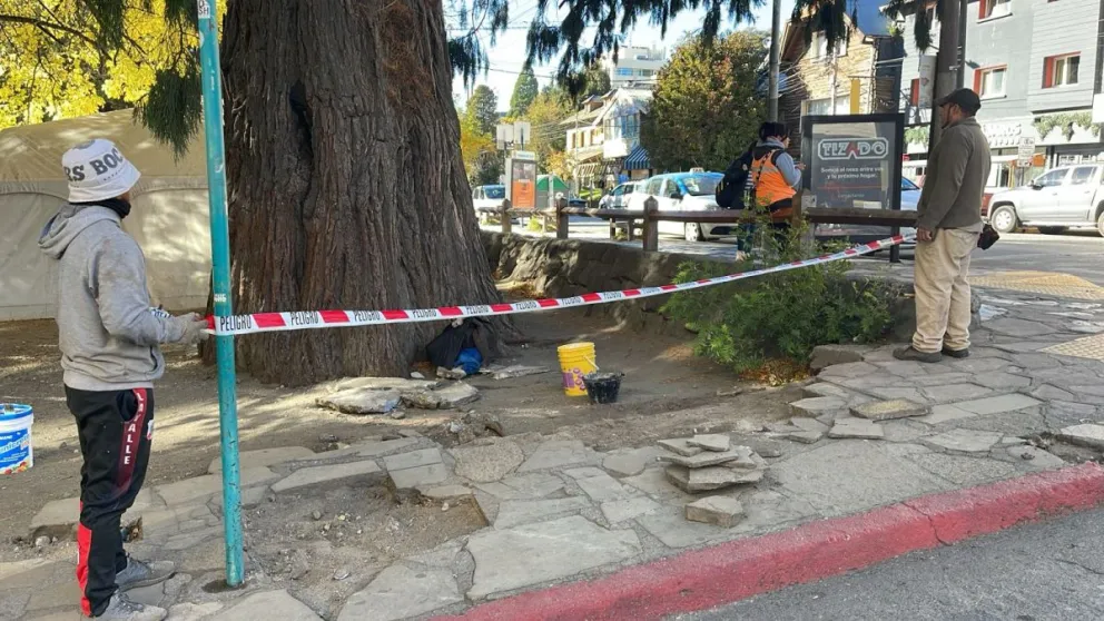 Con fondos de la Ecotasa el municipio pone en valor las veredas céntricas