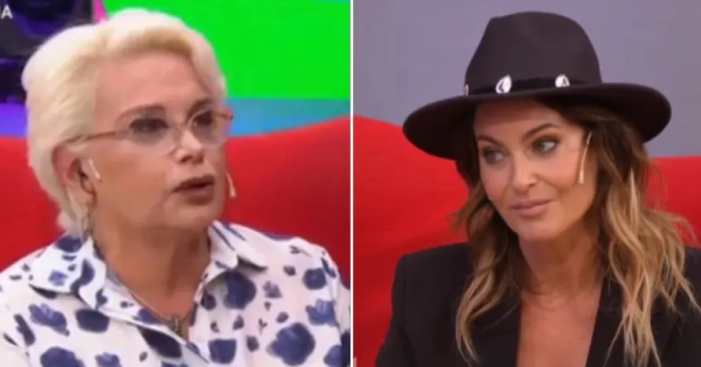 Cómo fue el tenso cara a cara de Carmen Barbieri y Karina Mazzocco: “Te quedás dolida”
