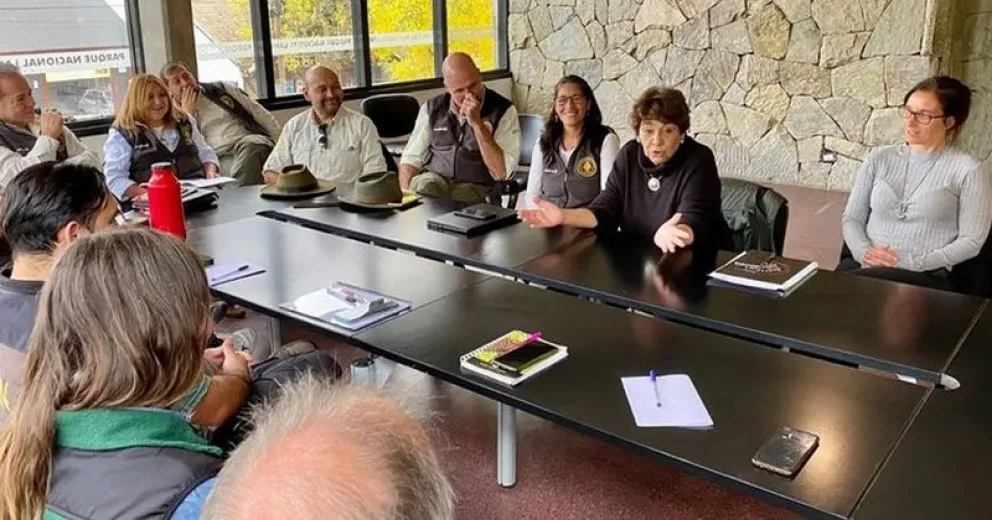 Fue presentada la nueva directora del Parque Nacional Lanín