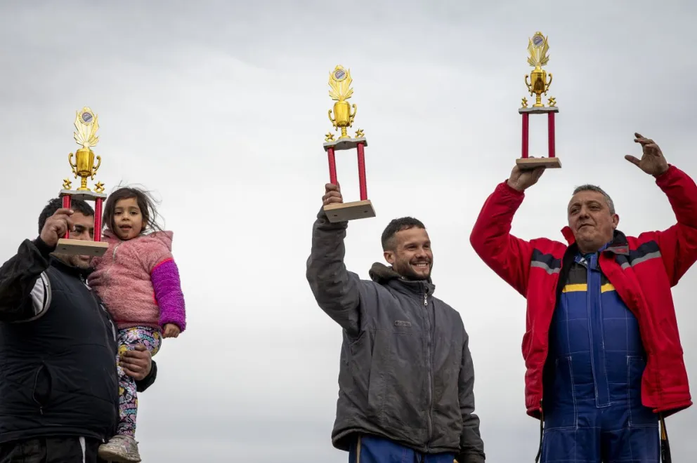 "Alegre" triunfo de Sebastián en la categoría menor