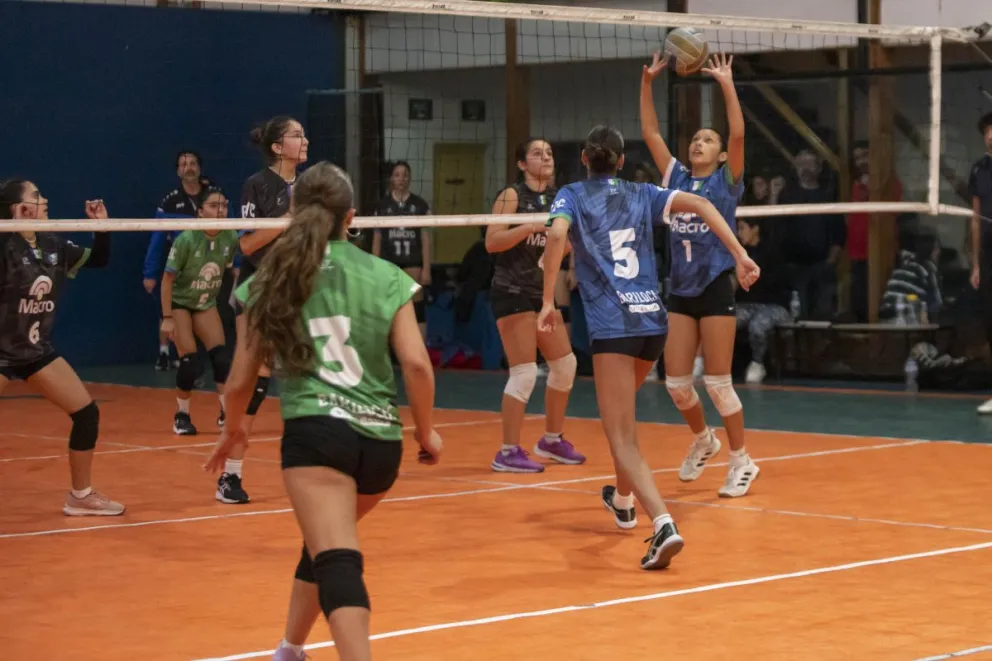 La Liga de Vóley jugó la cuarta fecha en BVC