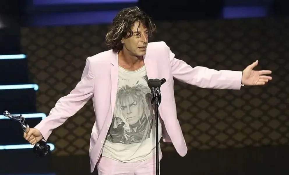El discurso de Andy Chango en los Premios Platino: "La cultura que tanto amamos no va a existir más"