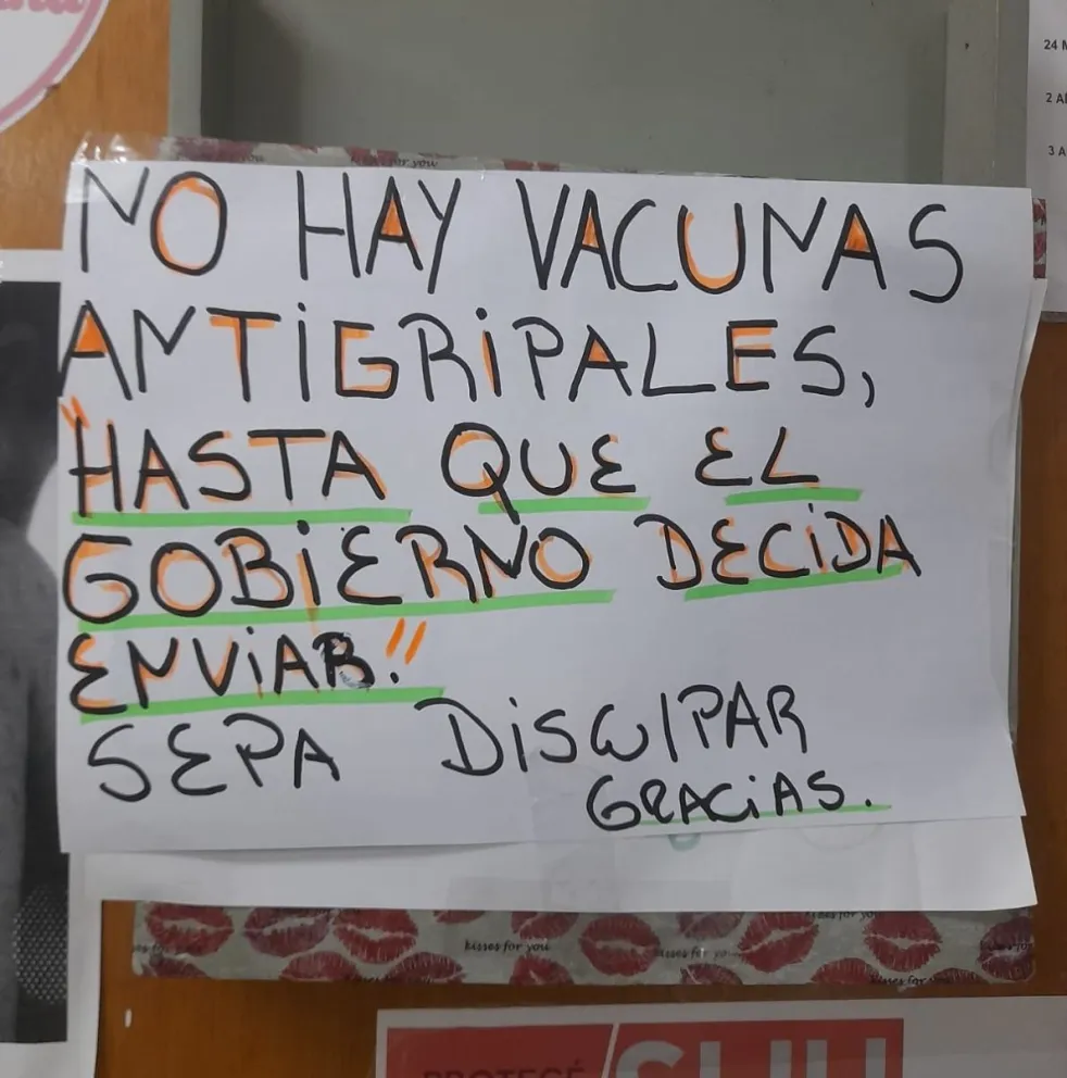 Por el momento se agotaron las vacunas contra la gripe en Bariloche