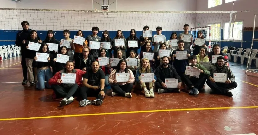 Se realizó con éxito el Curso de Arbitraje de Voleibol el fin de semana