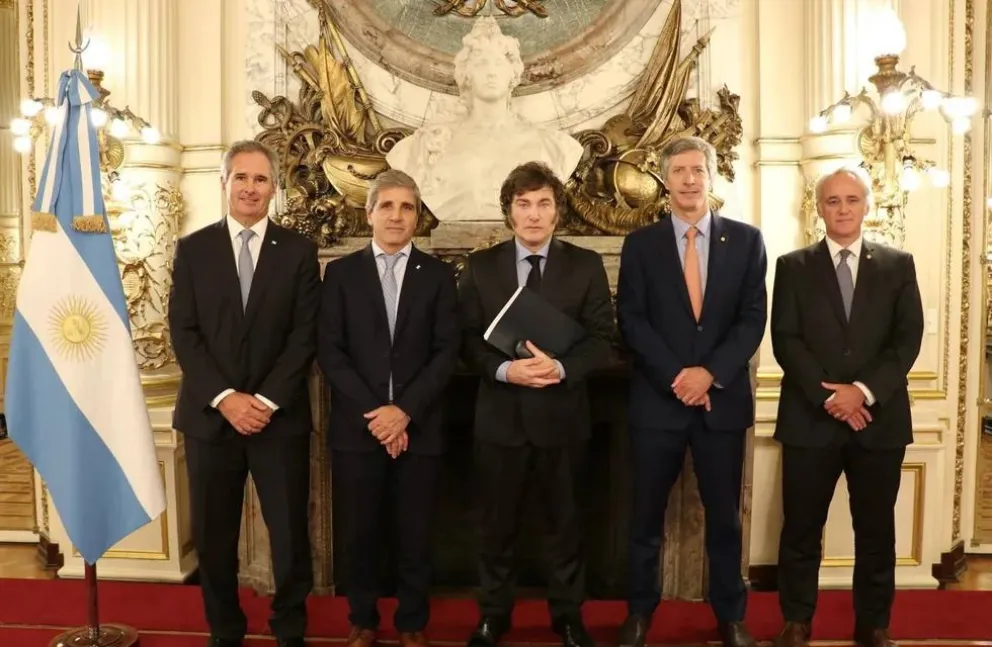 "La salida vendrá de la mano de la inversión del sector privado", sostuvo Milei