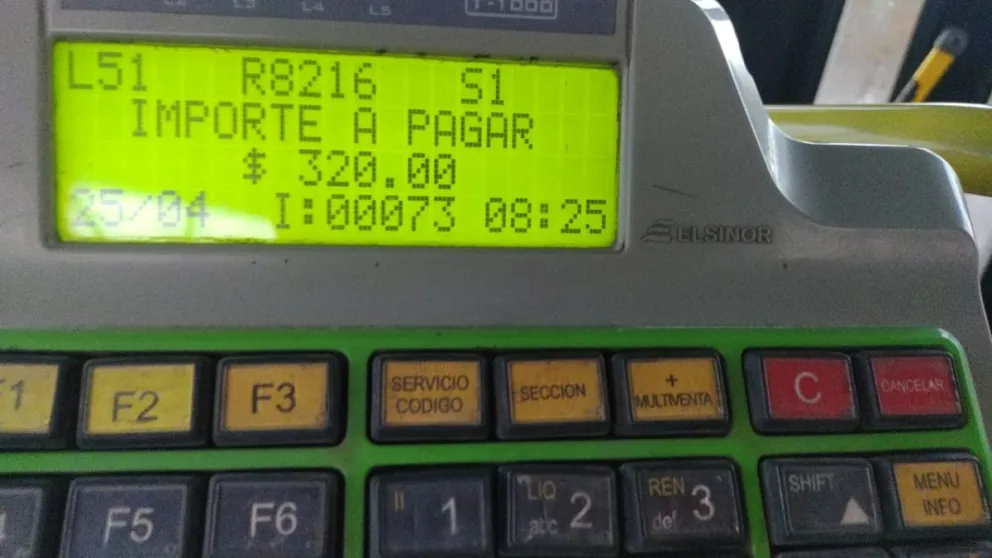 Últimas horas del pasaje del Transporte Urbano de Pasajeros a $320 por un problema del servidor de Mi Bus